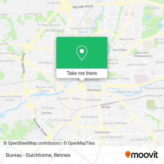 Bureau - Guichhome map