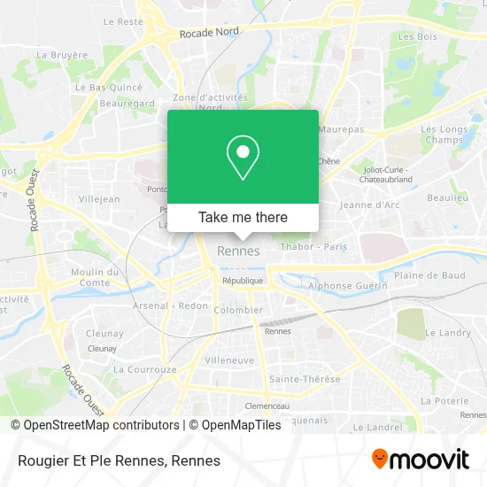 Rougier Et Ple Rennes map
