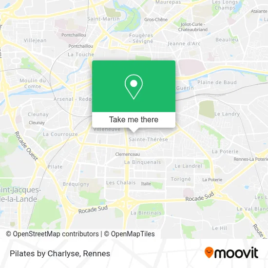 Pilates by Charlyse map