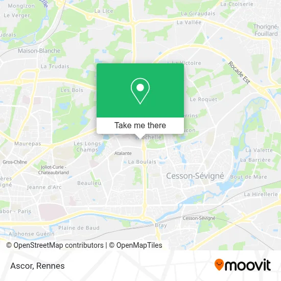 Ascor map