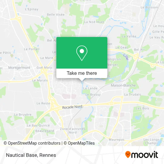 Base Nautique map