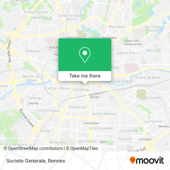 Societe Generale map