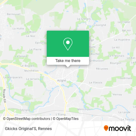 Gkicks Original’S map