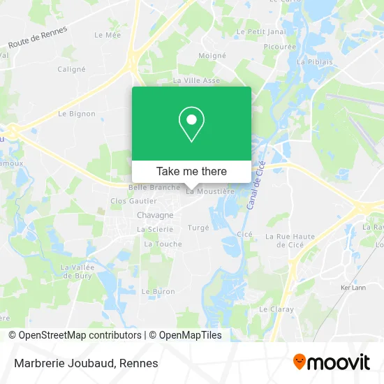 Marbrerie Joubaud map