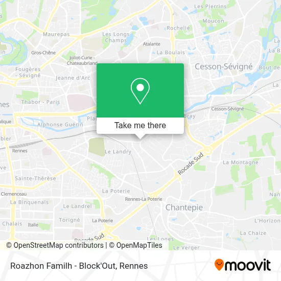 Roazhon Familh - Block'Out map