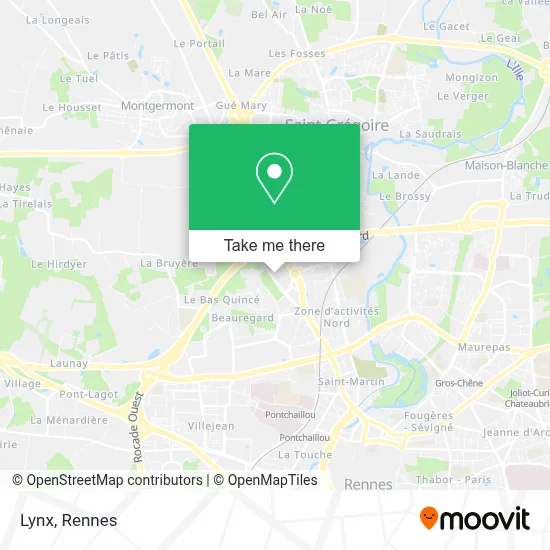 Lynx map