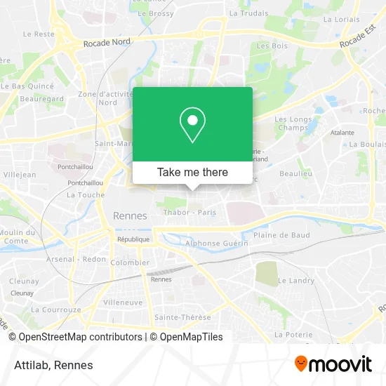 Attilab map