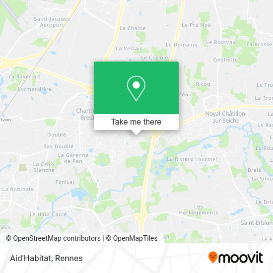 Aid'Habitat map