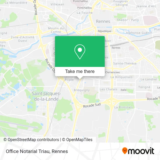 Office Notarial Triau map