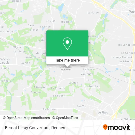 Berdat Leray Couverture map