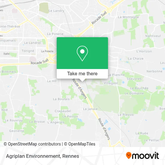 Agriplan Environnement map