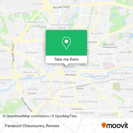 Paraboot Chaussures map