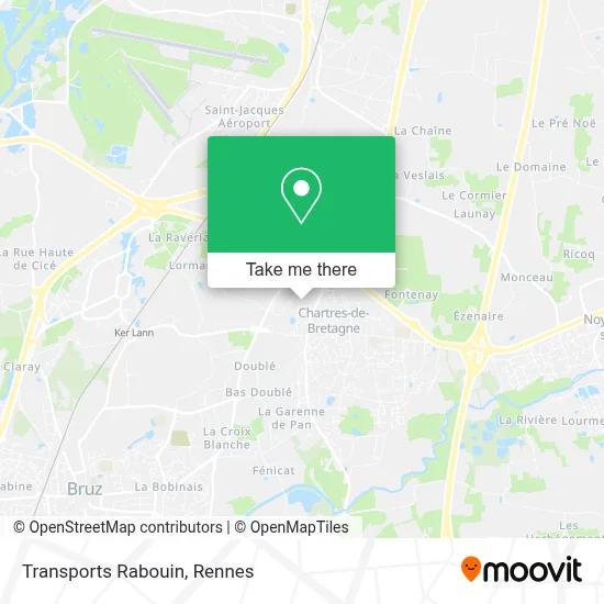 Transports Rabouin map