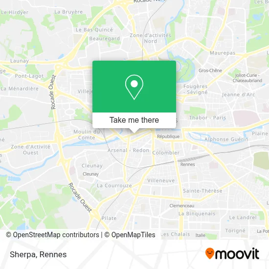 Sherpa map