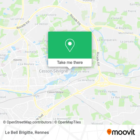 Le Bell Brigitte map