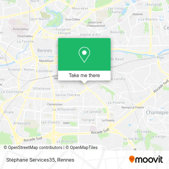 Stéphane Services35 map