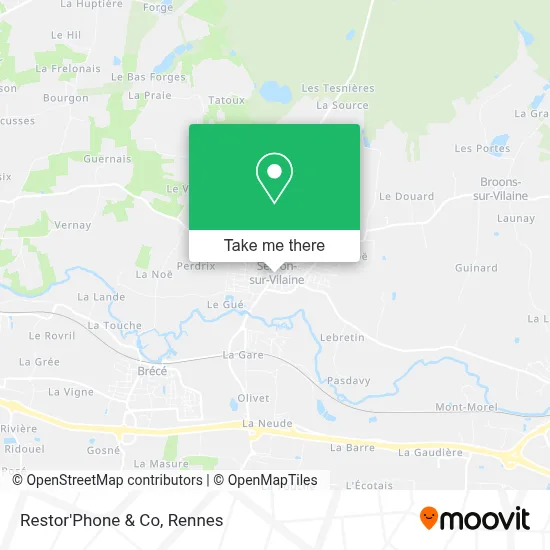 Restor'Phone & Co map