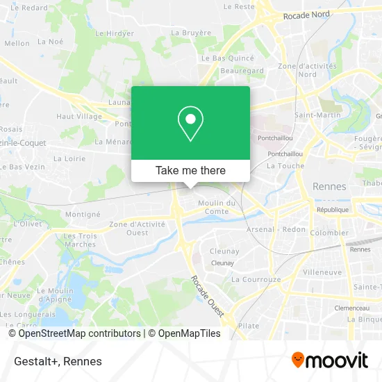 Gestalt+ map