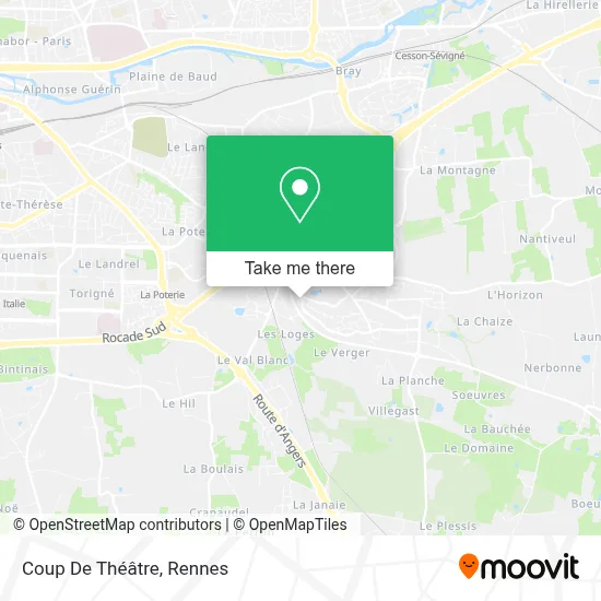 Coup De Théâtre map