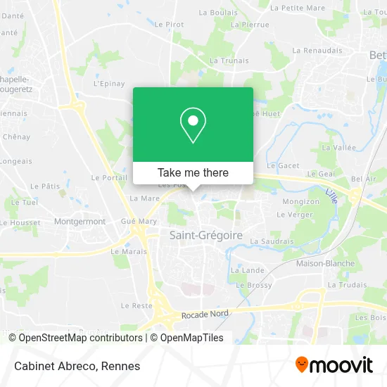 Cabinet Abreco map