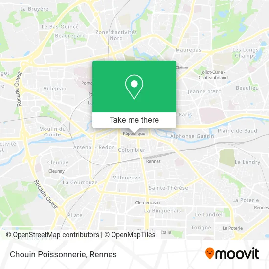 Mapa Chouin Poissonnerie