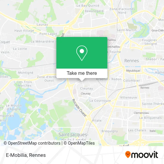 E-Mobilia map