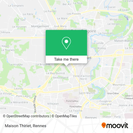 Maison Thiriet map