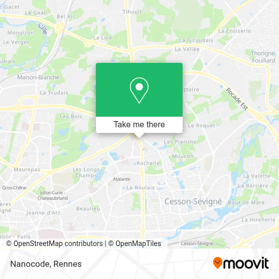 Nanocode map
