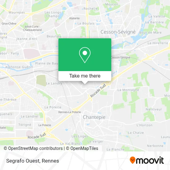 Segrafo Ouest map