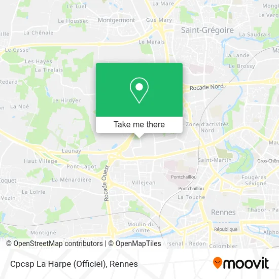 Cpcsp La Harpe (Officiel) map