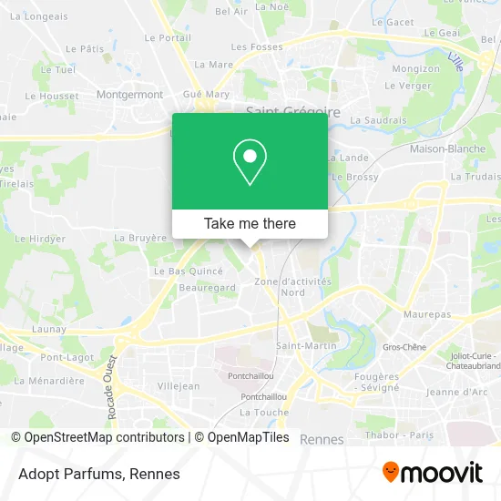 Adopt Parfums map