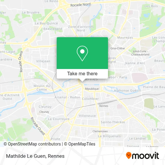 Mathilde Le Guen map