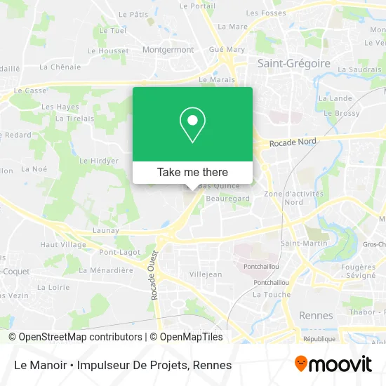 Le Manoir • Impulseur De Projets map