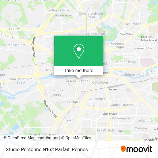 Studio Personne N'Est Parfait map