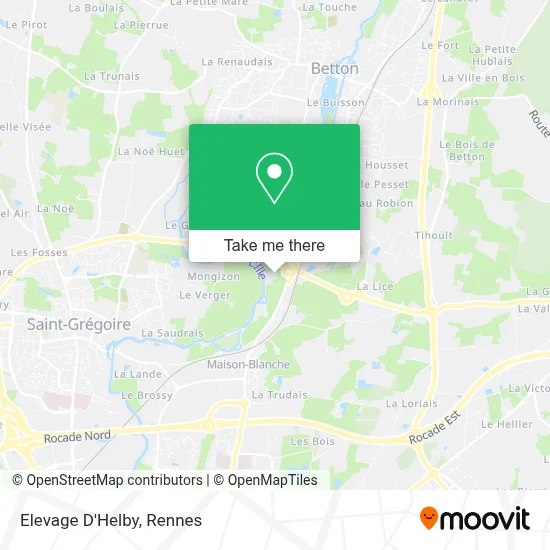 Elevage D'Helby map