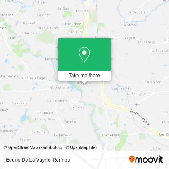 Ecurie De La Vayrie map