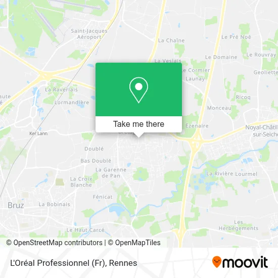 L'Oréal Professionnel (Fr) map
