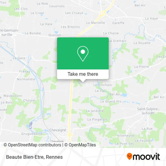 Beaute Bien-Etre map
