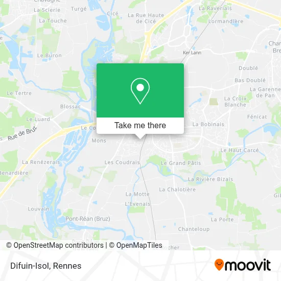 Difuin-Isol map