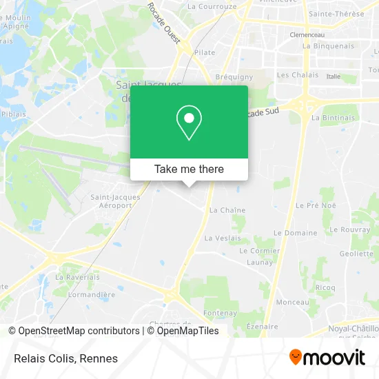 Relais Colis map