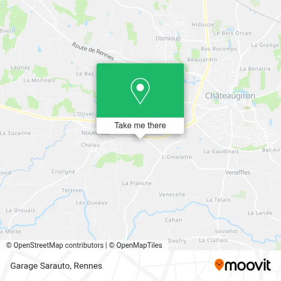 Garage Sarauto map
