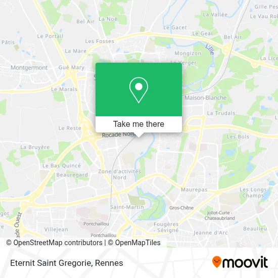 Eternit Saint Gregorie map