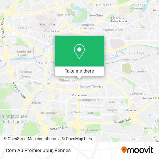 Com Au Premier Jour map