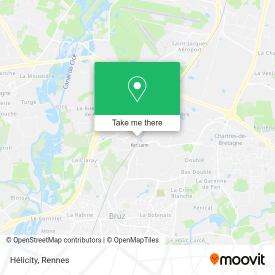 Hélicity map