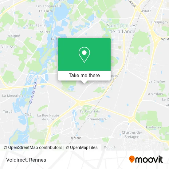 Voldirect map