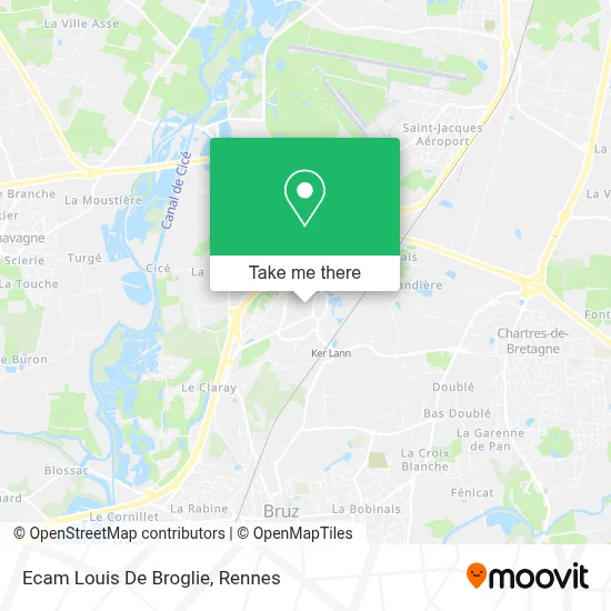 Ecam Louis De Broglie map