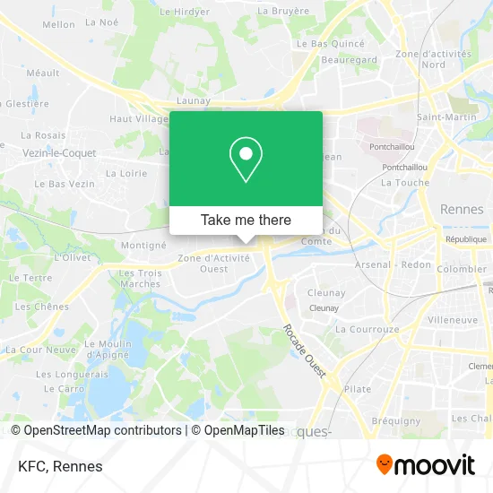 Kfc map