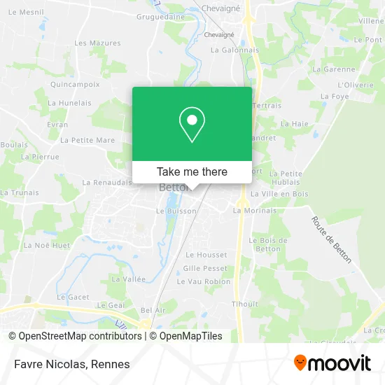 Favre Nicolas map