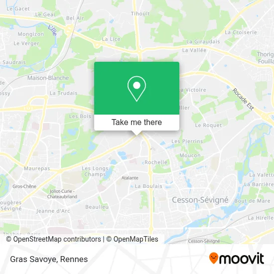 Gras Savoye map