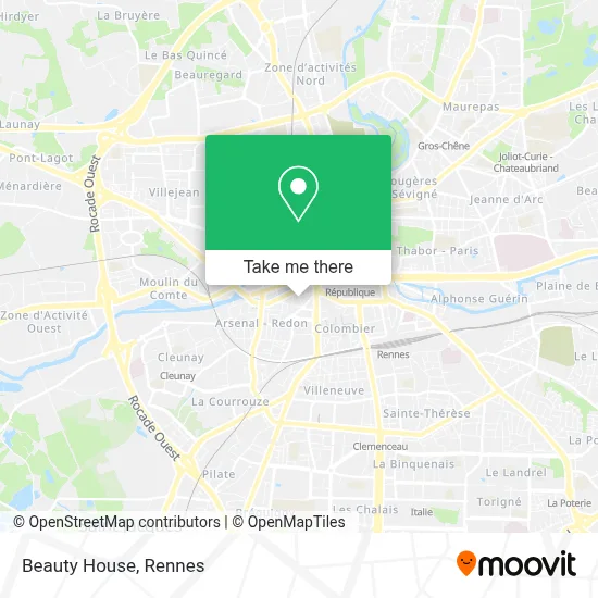 Maison De Beauté map